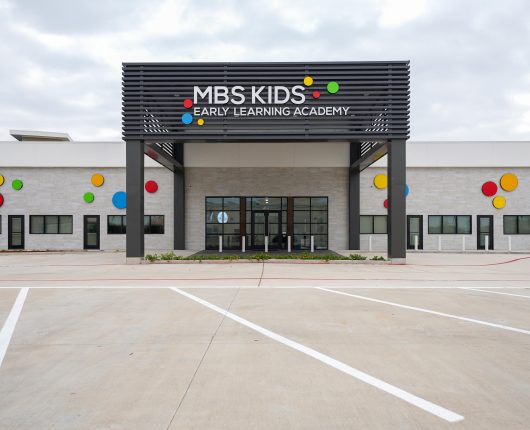 MBS KIDS learning academy's entrance